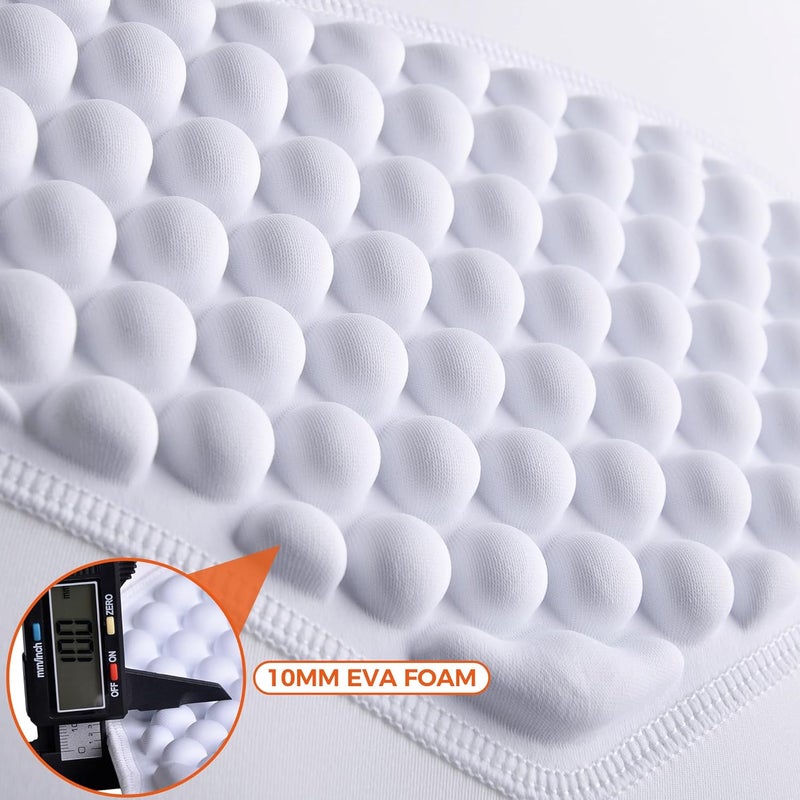 COOLOMG Adult Baseball Chest Protector Mens Padded Shirt Heart Guard Sternum Protection for Football Lacrosse Softball - Image 2